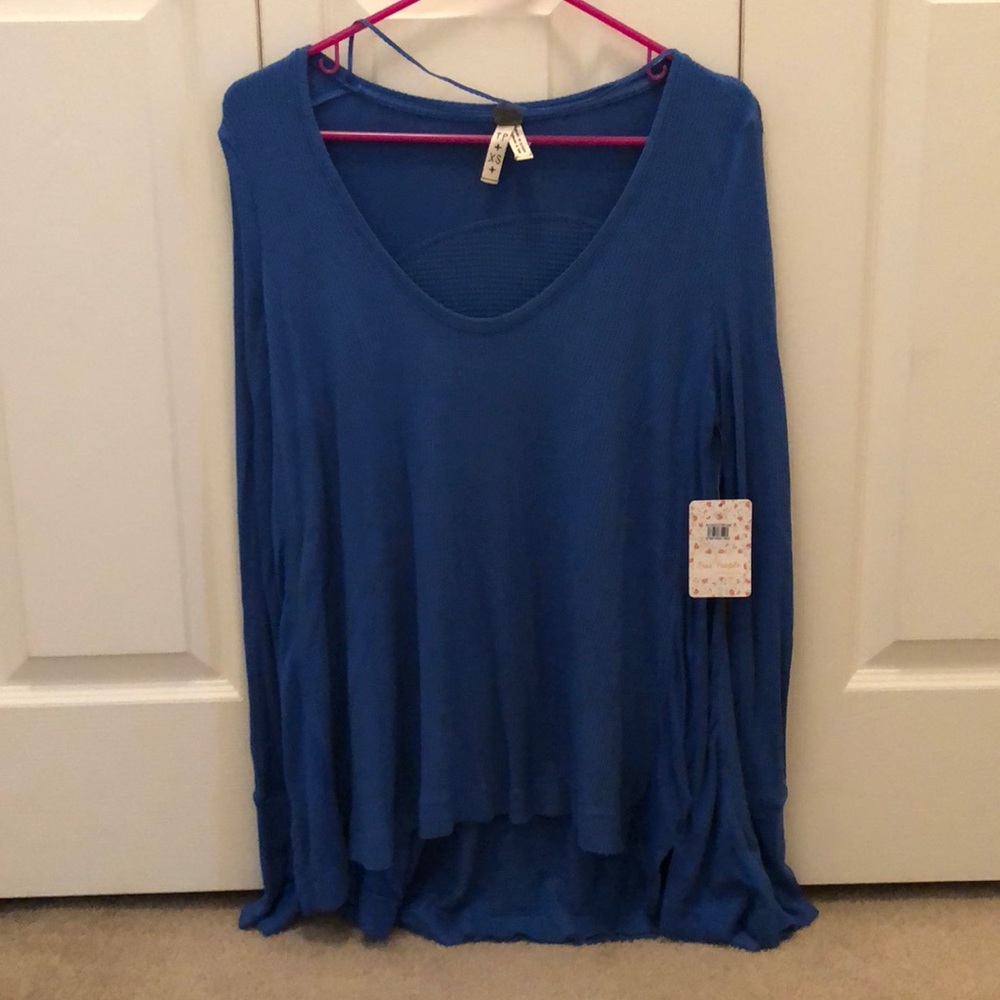 Free People thermal tee